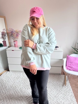 BLUZA By Szafana+ MIĘTA