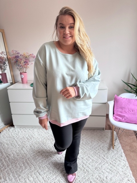 BLUZA By Szafana+ MIĘTA BLUZA By Szafana+ MIĘTA