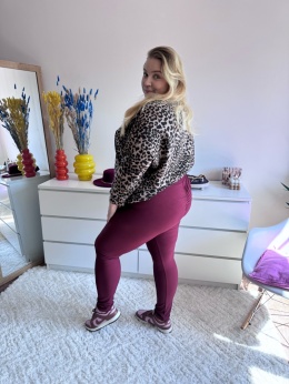 LEGGINSY UP BORDO - DOSTĘPNE TYLKO U NAS