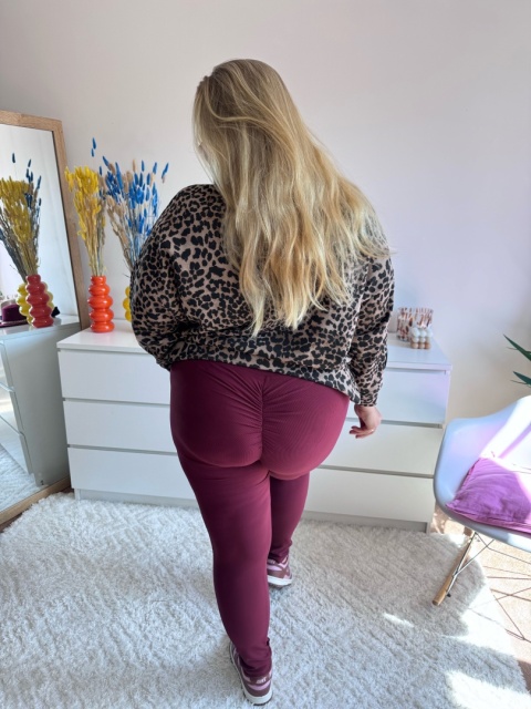 LEGGINSY UP BORDO - DOSTĘPNE TYLKO U NAS LEGGINSY UP BORDO - DOSTĘPNE TYLKO U NAS