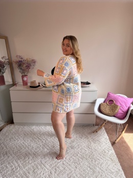 NARZUTKA, KARDIGAN BOHO