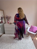 SUKIENKA LEYLA FIOLETOWA