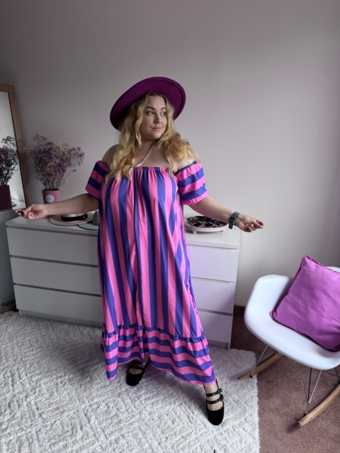SUKIENKA LOLA HISZPANKA RÓŻOWA SUKIENKA LOLA HISZPANKA RÓŻOWA