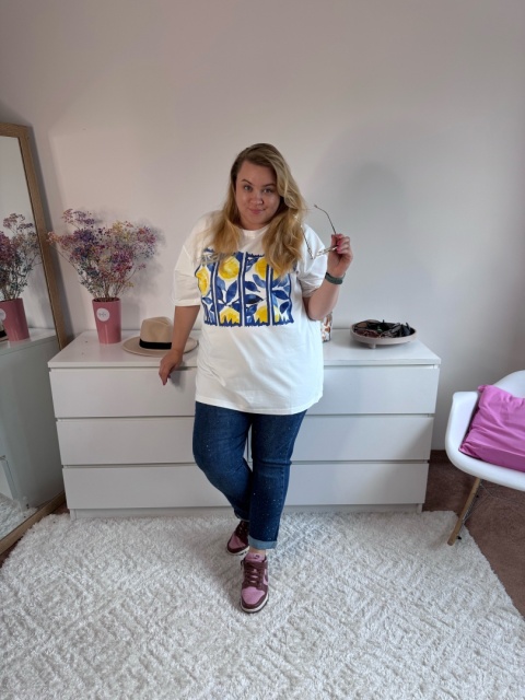 T-SHIRT CYTRYNY By Szafana+ T-SHIRT CYTRYNY By Szafana+