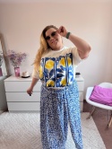 T-SHIRT OVERSIZE CYTRYNY by Szafana+