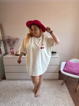 T-SHIRT OVERSIZE WISIENKI By Szafana+