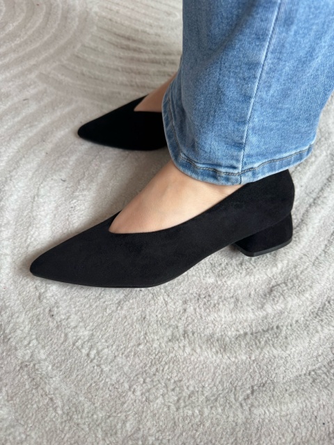BUTY BALETKI W SZPIC BEŻOWE I CZARNE