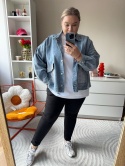 KURTKA JEANSOWA BLING