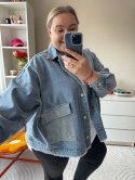 KURTKA JEANSOWA BLING