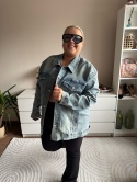 KURTKA JEANSOWA gładka lub atomówki