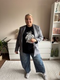 MARYNARKA SZARA OLIWIA