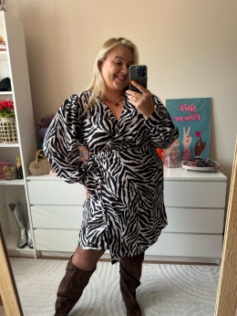 SUKIENKA MISSY ZEBRA