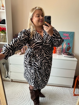 SUKIENKA MISSY ZEBRA