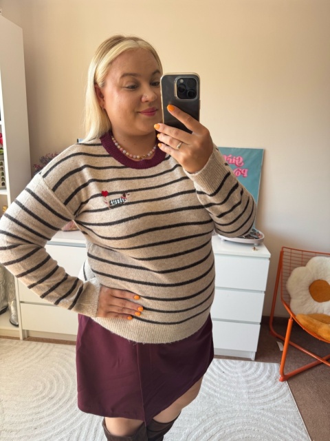 SWETER PASKI JAMNIK