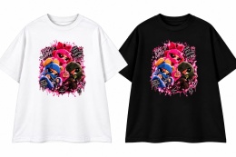 T-SHIRT ATOMÓWKI BIŁAY LUB CZARNY